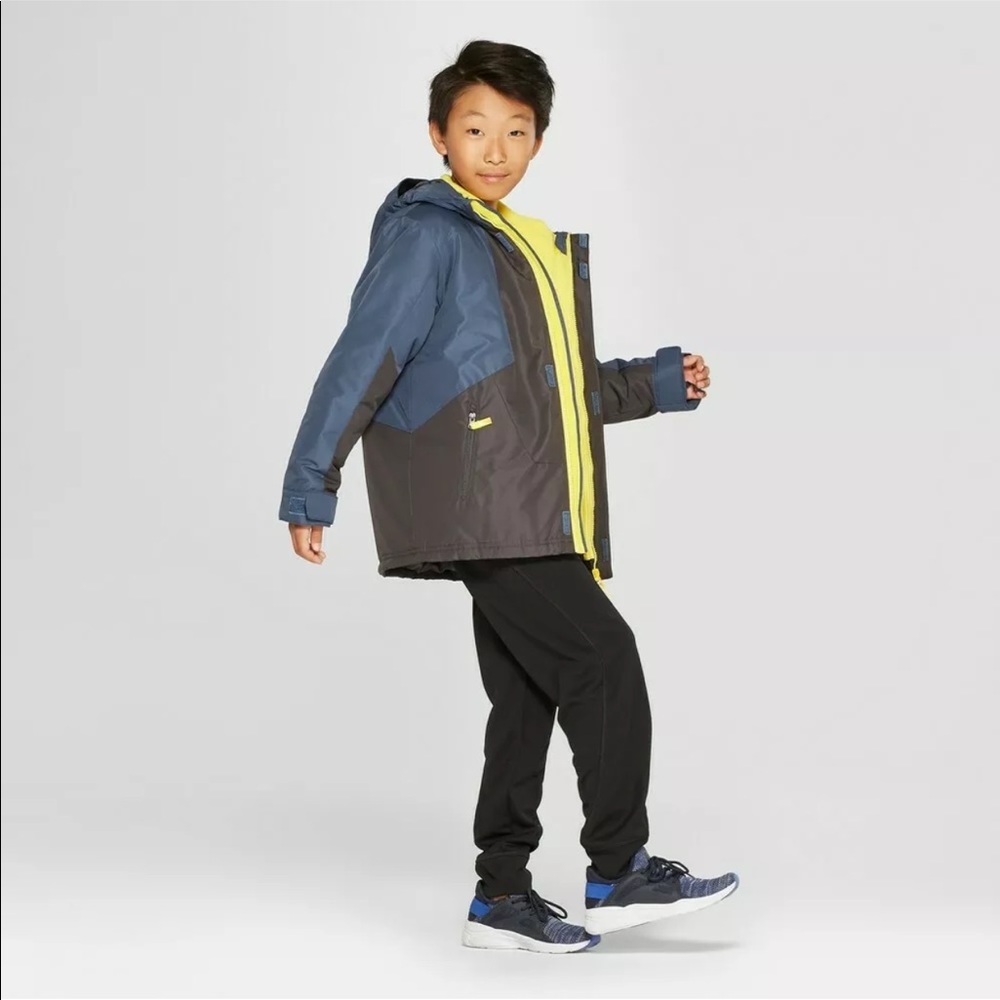 Boys 3 in 1 System Jacket Champion Winter Coat